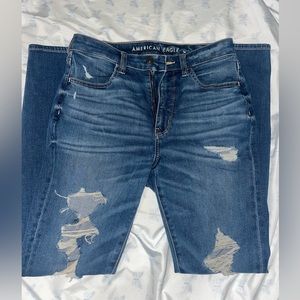 American Eagle Ripped Skinny Jeans